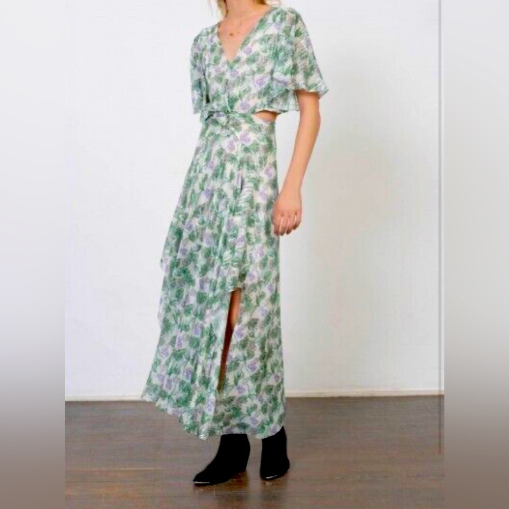 Maje Rochelle Scarf Dress size 42 European 8/10 US